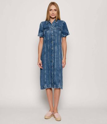 Sukienka Tommy Hilfiger ze sklepu: Gomez Fashion Store w kategorii: Sukienki - zdjęcie 874714-BD9-10338_TH254W000013F03