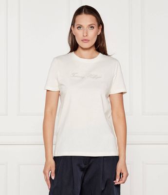 Bluzka damska casualowa Tommy Hilfiger ze sklepu: Gomez Fashion Store w kategorii: Bluzki damskie - zdjęcie 874714-BD9-10338_TH254W000019Z21