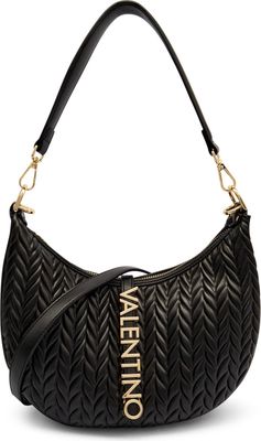 Valentino - Torebka hobo elegancki ze sklepu: Gomez Fashion Store w kategorii: Torebki hobo - zdjęcie 874714-BD9-10338_VO254W000002006