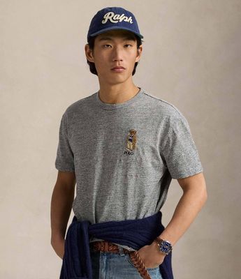 T-shirt męski w stylu młodzieżowym Polo Ralph Lauren ze sklepu: Gomez Fashion Store w kategorii: T-shirty męskie - zdjęcie 874714-BD9-10338_PR254M00001583M