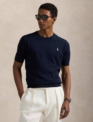 Sweter męski letni Polo Ralph Lauren ze sklepu: Gomez Fashion Store w kategorii: Swetry męskie - zdjęcie 874714-BD9-10338_PR254M000047E87