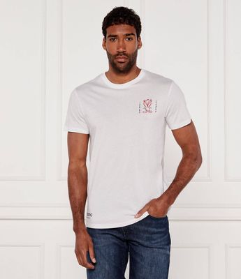 T-shirt męski wiosenny Iceberg ze sklepu: Gomez Fashion Store w kategorii: T-shirty męskie - zdjęcie 874714-BD9-10338_II252M000081A08