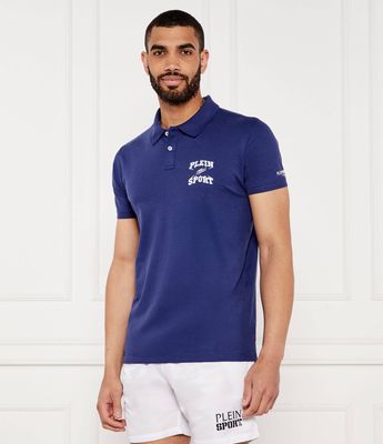 Plein Sport - T-shirt męski casual ze sklepu: Gomez Fashion Store w kategorii: T-shirty męskie - zdjęcie 874714-BD9-10338_PS252M000056116