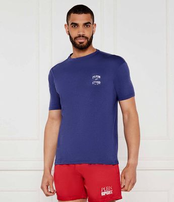 T-shirt męski Plein Sport ze sklepu: Gomez Fashion Store w kategorii: T-shirty męskie - zdjęcie 874714-BD9-10338_PS252M000066116