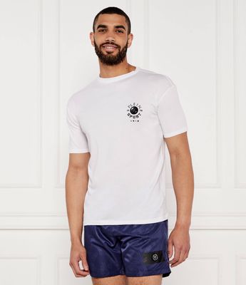 Plein Sport - T-shirt męski ze sklepu: Gomez Fashion Store w kategorii: T-shirty męskie - zdjęcie 874714-BD9-10338_PS252M000067101