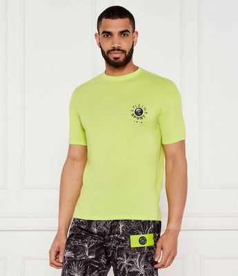 T-shirt męski na wiosnę Plein Sport ze sklepu: Gomez Fashion Store w kategorii: T-shirty męskie - zdjęcie 874714-BD9-10338_PS252M000067113