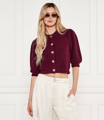Sweter damski zimowy casual Ba&sh ze sklepu: Gomez Fashion Store w kategorii: Swetry damskie - zdjęcie 874714-BD9-10338_BH254W000001049