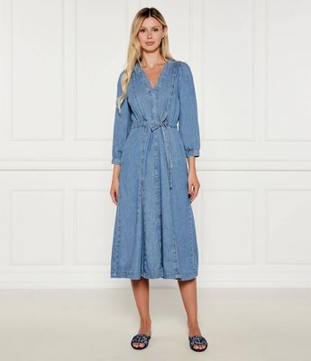 Sukienka trapezowa Ba&sh ze sklepu: Gomez Fashion Store w kategorii: Sukienki - zdjęcie 874714-BD9-10338_BH254W000005043