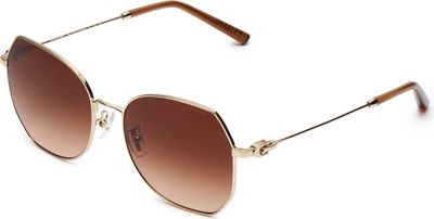 Okulary przeciwsłoneczne damskie Coach ze sklepu: Gomez Fashion Store w kategorii: Okulary przeciwsłoneczne damskie - zdjęcie 874714-BD9-10338_CN252W000089247