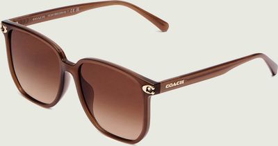 Okulary przeciwsłoneczne damskie Coach ze sklepu: Gomez Fashion Store w kategorii: Okulary przeciwsłoneczne damskie - zdjęcie 874714-BD9-10338_CN252W000090248