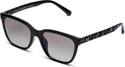 Okulary przeciwsłoneczne damskie Coach ze sklepu: Gomez Fashion Store w kategorii: Okulary przeciwsłoneczne damskie - zdjęcie 874714-BD9-10338_CN252W000098187