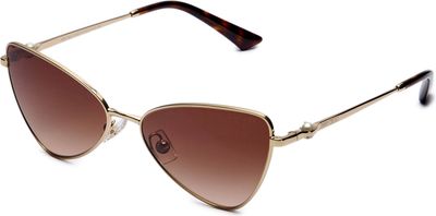 Okulary przeciwsłoneczne damskie Jimmy Choo ze sklepu: Gomez Fashion Store w kategorii: Okulary przeciwsłoneczne damskie - zdjęcie 874714-BD9-10338_JI252W000001805