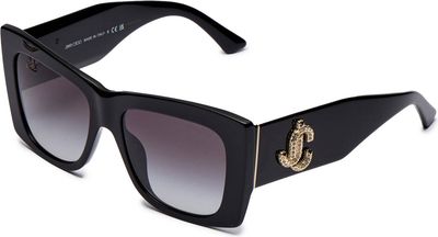 Okulary przeciwsłoneczne damskie Jimmy Choo ze sklepu: Gomez Fashion Store w kategorii: Okulary przeciwsłoneczne damskie - zdjęcie 874714-BD9-10338_JI252W000004807