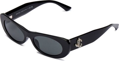 Jimmy Choo - Okulary przeciwsłoneczne damskie ze sklepu: Gomez Fashion Store w kategorii: Okulary przeciwsłoneczne damskie - zdjęcie 874714-BD9-10338_JI252W000006810