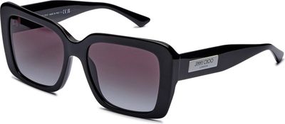 Okulary przeciwsłoneczne damskie w sportowym stylu Jimmy Choo ze sklepu: Gomez Fashion Store w kategorii: Okulary przeciwsłoneczne damskie - zdjęcie 874714-BD9-10338_JI252W000008807