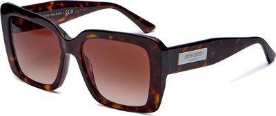 Okulary przeciwsłoneczne damskie Jimmy Choo ze sklepu: Gomez Fashion Store w kategorii: Okulary przeciwsłoneczne damskie - zdjęcie 874714-BD9-10338_JI252W000008809