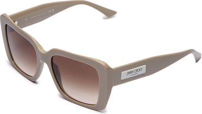 Okulary przeciwsłoneczne damskie Jimmy Choo ze sklepu: Gomez Fashion Store w kategorii: Okulary przeciwsłoneczne damskie - zdjęcie 874714-BD9-10338_JI252W000008949