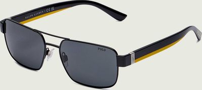Okulary przeciwsłoneczne casual Polo Ralph Lauren ze sklepu: Gomez Fashion Store w kategorii: Okulary przeciwsłoneczne męskie - zdjęcie 874714-BD9-10338_PR252M00023900B