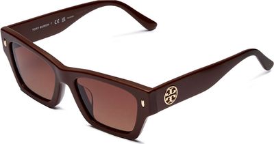 Okulary przeciwsłoneczne damskie TORY BURCH ze sklepu: Gomez Fashion Store w kategorii: Okulary przeciwsłoneczne damskie - zdjęcie 874714-BD9-10338_TO252W000053A24