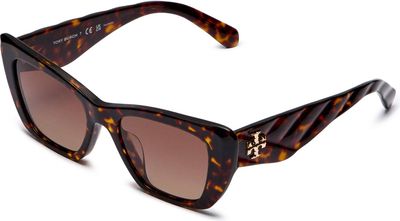 Okulary przeciwsłoneczne damskie TORY BURCH ze sklepu: Gomez Fashion Store w kategorii: Okulary przeciwsłoneczne damskie - zdjęcie 874714-BD9-10338_TO252W000054A25