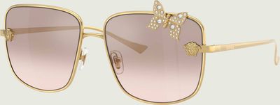 Okulary przeciwsłoneczne damskie Versace ze sklepu: Gomez Fashion Store w kategorii: Okulary przeciwsłoneczne damskie - zdjęcie 874714-BD9-10338_VE252W000002107