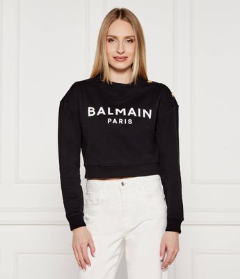 Bluza damska jesienna BALMAIN ze sklepu: Gomez Fashion Store w kategorii: Bluzy damskie - zdjęcie 874714-BD9-10338_BA254W000002015