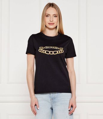 Bluzka damska wiosenna młodzieżowa BALMAIN ze sklepu: Gomez Fashion Store w kategorii: Bluzki damskie - zdjęcie 874714-BD9-10338_BA254W000004022