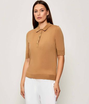 BOSS BLACK - Bluzka damska ze sklepu: Gomez Fashion Store w kategorii: Bluzki damskie - zdjęcie 874714-BD9-10338_BB254W000023260