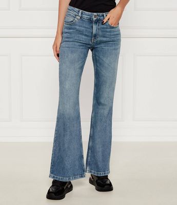 Jeansy damskie wiosenne BOSS ORANGE ze sklepu: Gomez Fashion Store w kategorii: Jeansy damskie - zdjęcie 874714-BD9-10338_BO254W000006422