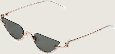 Okulary przeciwsłoneczne damskie Gucci ze sklepu: Gomez Fashion Store w kategorii: Okulary przeciwsłoneczne damskie - zdjęcie 874714-BD9-10338_GC252W000015001