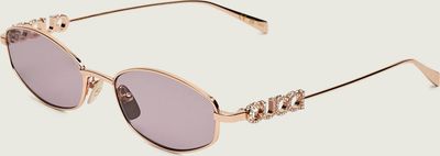 Okulary przeciwsłoneczne damskie Gucci ze sklepu: Gomez Fashion Store w kategorii: Okulary przeciwsłoneczne damskie - zdjęcie 874714-BD9-10338_GC252W000017003