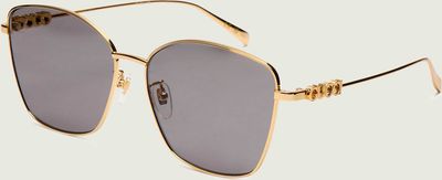 Okulary przeciwsłoneczne damskie Gucci ze sklepu: Gomez Fashion Store w kategorii: Okulary przeciwsłoneczne damskie - zdjęcie 874714-BD9-10338_GC252W000022001