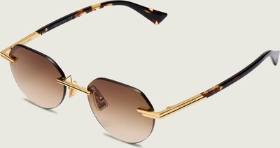 Okulary przeciwsłoneczne Bottega Veneta ze sklepu: Gomez Fashion Store w kategorii: Okulary przeciwsłoneczne męskie - zdjęcie 874714-BD9-10338_BV252M000002003