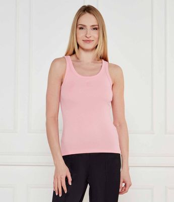 Bluzka damska casual na lato HUGO ze sklepu: Gomez Fashion Store w kategorii: Bluzki damskie - zdjęcie 874714-BD9-10338_BU254W000012678