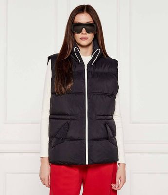 HUGO - Kamizelka damska jesienna ze sklepu: Gomez Fashion Store w kategorii: Kamizelki damskie - zdjęcie 874714-BD9-10338_BU254W000015001