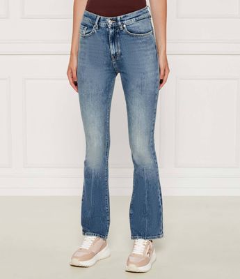 Jeansy damskie casualowe HUGO ze sklepu: Gomez Fashion Store w kategorii: Jeansy damskie - zdjęcie 874714-BD9-10338_BU254W000017440