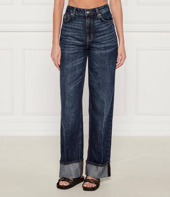 Jeansy damskie HUGO ze sklepu: Gomez Fashion Store w kategorii: Jeansy damskie - zdjęcie 874714-BD9-10338_BU254W000021430