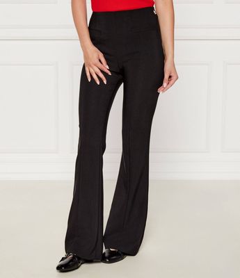 Spodnie damskie casualowe na jesień HUGO ze sklepu: Gomez Fashion Store w kategorii: Spodnie damskie - zdjęcie 874714-BD9-10338_BU254W000035001