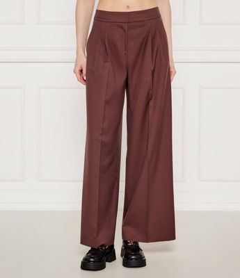 Spodnie damskie jesienne HUGO ze sklepu: Gomez Fashion Store w kategorii: Spodnie damskie - zdjęcie 874714-BD9-10338_BU254W000043201