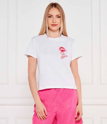 HUGO - Bluzka damska na wiosnę ze sklepu: Gomez Fashion Store w kategorii: Bluzki damskie - zdjęcie 874714-BD9-10338_BU254W000050100