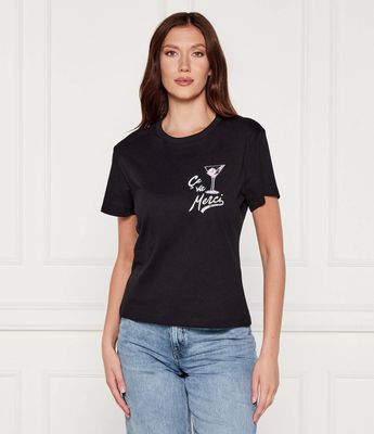 Bluzka damska na wiosnę HUGO ze sklepu: Gomez Fashion Store w kategorii: Bluzki damskie - zdjęcie 874714-BD9-10338_BU254W000050001