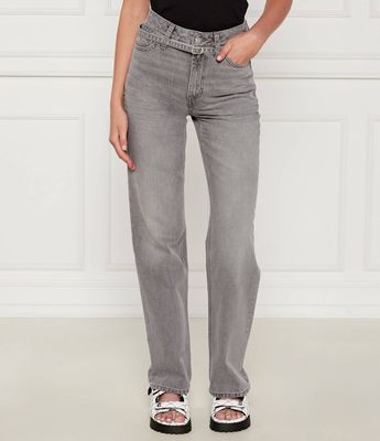 HUGO - Jeansy damskie ze sklepu: Gomez Fashion Store w kategorii: Jeansy damskie - zdjęcie 874714-BD9-10338_BU254W000051025