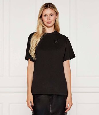 HUGO - Bluzka damska na wiosnę casualowa ze sklepu: Gomez Fashion Store w kategorii: Bluzki damskie - zdjęcie 874714-BD9-10338_BU254W000056001