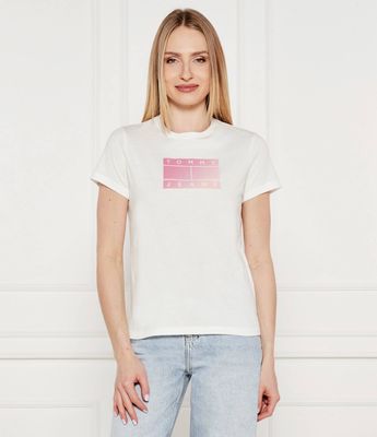 Bluzka damska na wiosnę Tommy Jeans ze sklepu: Gomez Fashion Store w kategorii: Bluzki damskie - zdjęcie 874714-BD9-10338_TM254W000014A07