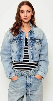 Kurtka damska casual Tommy Jeans ze sklepu: Gomez Fashion Store w kategorii: Kurtki damskie - zdjęcie 874714-BD9-10338_TM254W000026D69