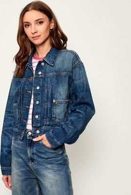 Kurtka damska casualowa Tommy Jeans ze sklepu: Gomez Fashion Store w kategorii: Kurtki damskie - zdjęcie 874714-BD9-10338_TM254W000042D69