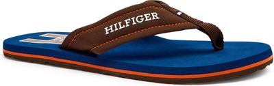 Klapki męskie na lato Tommy Hilfiger ze sklepu: Gomez Fashion Store w kategorii: Klapki męskie - zdjęcie 874714-BD9-10338_TH254M000003O15