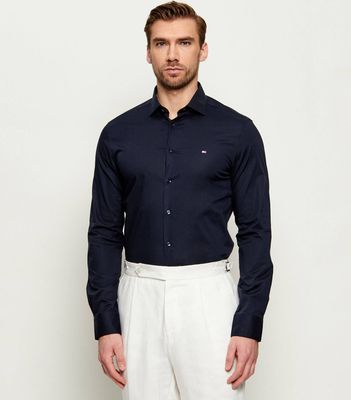 Tommy Hilfiger - Koszula męska na wiosnę ze sklepu: Gomez Fashion Store w kategorii: Koszule męskie - zdjęcie 874714-BD9-10338_TH254M000029F23