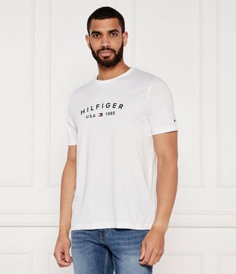 T-shirt męski na wiosnę młodzieżowy Tommy Hilfiger ze sklepu: Gomez Fashion Store w kategorii: T-shirty męskie - zdjęcie 874714-BD9-10338_TH254M000033D96