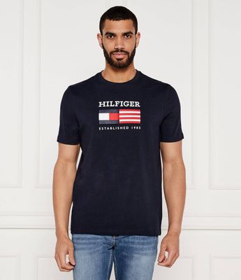T-shirt męski młodzieżowy Tommy Hilfiger ze sklepu: Gomez Fashion Store w kategorii: T-shirty męskie - zdjęcie 874714-BD9-10338_TH254M000036F23